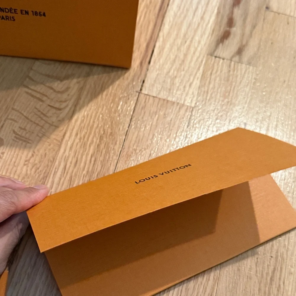 Louis Vuitton Small Shopping Bag with Envelopes 10lx6wx8h - Picture 3 of 4